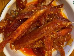 拌明太鱼-金达莱冷面百年石锅饭(宾馆胡同店)