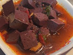 辣子蒜牛血-兄弟俩老李家牛肉汤(总店)