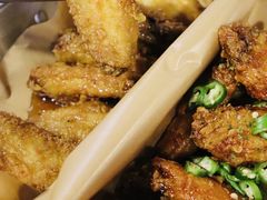 炸鸡一半一半-富乐满韩国正宗炸鸡韩国料理(虹泉路店)