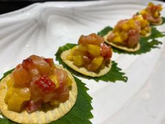 脆薯芒果三文鱼-陶醉馆·空中花园·创意粤菜