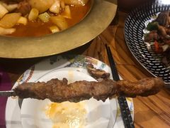 烤羊肉串-阿罗新疆菜(人民广场店)