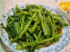 虾头油炒通菜-家利美食店