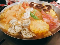 浓郁番茄锅-8锅臭臭锅·正宗台湾小火锅(中心五路店)