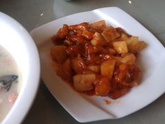 菠萝古老肉-鑫小城故事·砂锅·排骨藕汤(兴业路店)