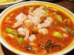 芝麻水煮凤尾虾-老头儿油爆虾(金鹰世界店)