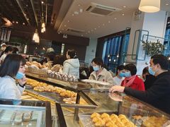 面包甜点陈列柜-麦田工坊(月湖店)