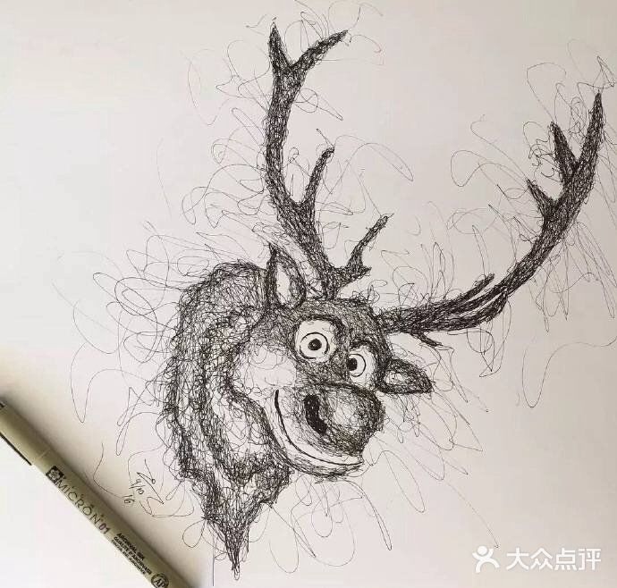 一组迪士尼卡通角色插画作品欣赏[礼花]