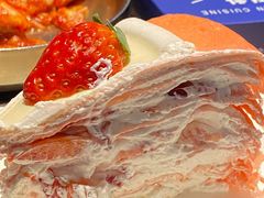 草莓千层蛋糕-CUNS CAKE村上千层蛋糕(一环路东二段140号院店)