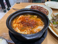 嫩豆腐汤-贤花饭店(城阳店)