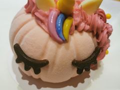 粉色独角兽蛋糕-星巴克(镇江苏宁广场6F店)