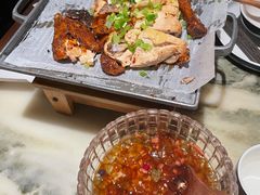 绿茶葱香烤鸡-绿茶餐厅(昌平悦荟店)