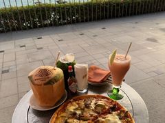 -日落吧·海景咖啡厅·餐酒吧·鸡尾酒·下午茶·乐队表演·浪漫夕阳·三亚文华东方酒店