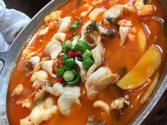 思茅酸汤鱼片-老滇山寨•云南特色菜•地方菜•民族风情歌舞表演(金碧店)