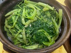 虾酱通菜-汤氏美食台山水步特色黄鳝饭(龙津东路店)