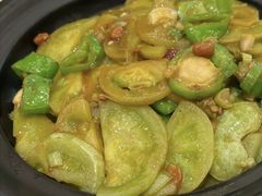 西瓜酱炒青番茄子-梅利汴京烤鸭•开封豫菜地标店(东大街店)