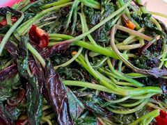 清炒苋菜-不相离盐帮菜(郎园店)