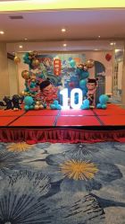 -团子宝宝宴派对百日宴生日布置策划·求婚策划·气球布置别墅民宿