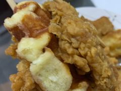 华夫鸡腿肉霸堡-肯德基(宝利丰店)