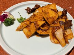 牛仔骨炒年糕-绿茶餐厅(成都万象城店)