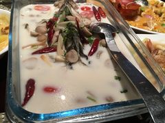 椰奶蒸桂鱼-食肆&Fourteen(武林夜市店)