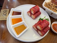 红米脆皮鲜虾肠-蝴蝶里·粤菜·点心(龙湖杭州金沙天街店)