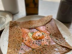 巴黎火腿鸡蛋芝士蘑菇可丽饼-RAC BAR(安福路店)