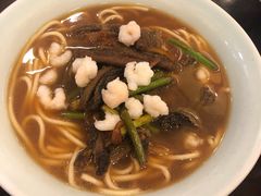 虾爆鳝面-奎元馆.百年奎元.非遗传承(西湖边的解放路店)