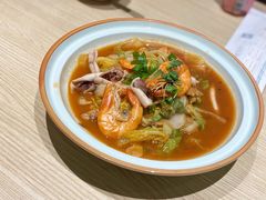 虾汁白菜-小船渔村•大连菜•大连焖鱼(黄河路店)