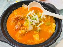 大虾白菜锅-奕景酒家· 专注大连海鲜30年(星海广场店)