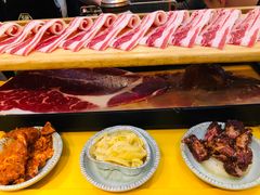 一米长盘牛五花-犟牛家·榴莲烤肉(五棵松店)