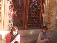 图书馆门口-哈菲兹墓