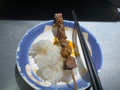 烤羊肉串-探鱼·鲜青椒爽麻烤鱼(番禺万达店)