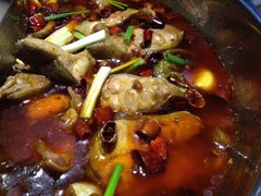 梭边鱼锅底-蜀留香火锅(西南角店)