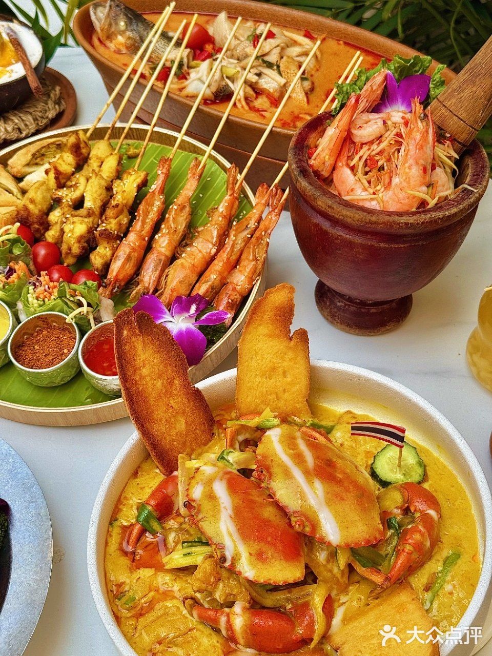 来版纳[泰椰天香]就能尝遍六国料理!🎉