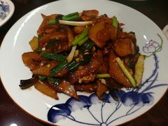 小葱榛蘑土豆片-八大碗(长青街店)