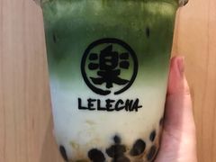 京都抹茶脏脏茶-LELECHA乐乐茶(上海五角场万达广场店)