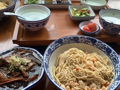 爆鳝-孙盛兴奥灶面馆·蟹黄面·三虾面(山塘街总店)