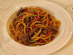 黑胡椒牛柳炒意大利面-欧洲房子(宜必思店)