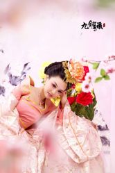 语笑盈鹦3-九月鹰飞汉服摄影工作室