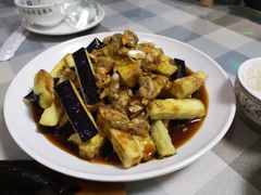 蛤蜊肉拌茄子-华春餐馆(鱼山路店)