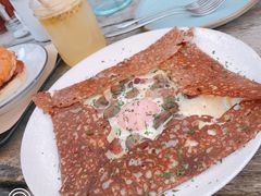 鸡蛋蘑菇熏肉荞麦可丽饼-RAC BAR(安福路店)