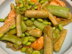 青豆丝瓜烧面筋-北平盛世·新京菜·北京烤鸭(劲松·双井店)