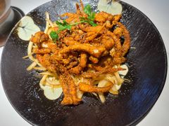 炒烤鱿鱼须-三俞竹苑(卓展店)