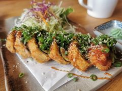 猪排厚蛋鳗鱼卷-慢走(甜水园店)