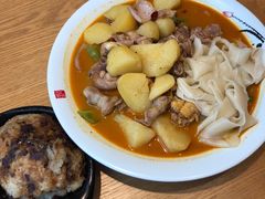 大盘鸡带面&nbsp;小份-秦香阁·西北家常菜(徐汇日月光中心店)