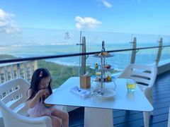 -海棠湾仁恒皇冠度假酒店-270°海景餐厅
