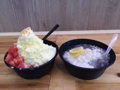 雪花冰（榴莲味）-串妹花式冰粉(乐山总店)