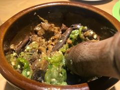 皮蛋青椒擂茄子-费大厨辣椒炒肉(皇庭广场店)