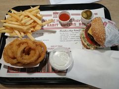 火烤双层牛肉特堡套餐-The Habit Burger Grill 哈比特汉堡(复兴soho店)
