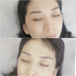 -西施无菌半永久纹绣眉眼影唇轻增发纹发际线
